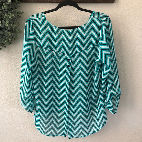Chevron Blouse - Picture 3 of 3